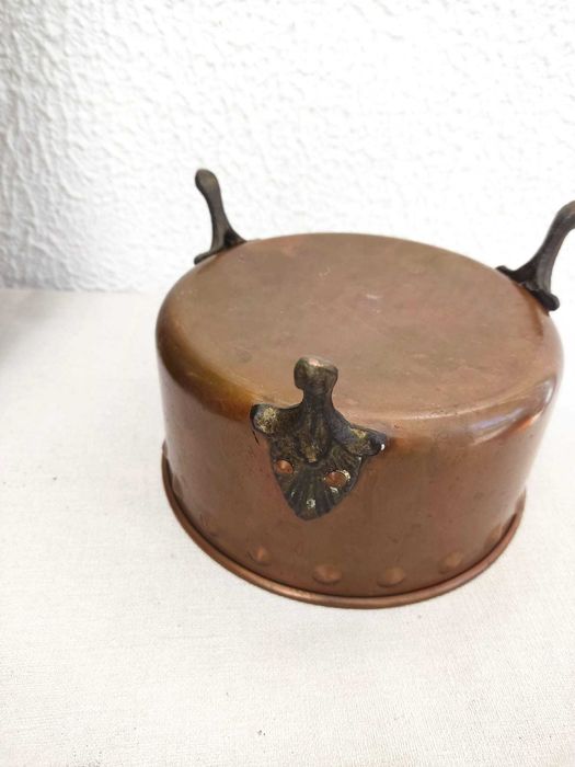 vaso em cobre antigo