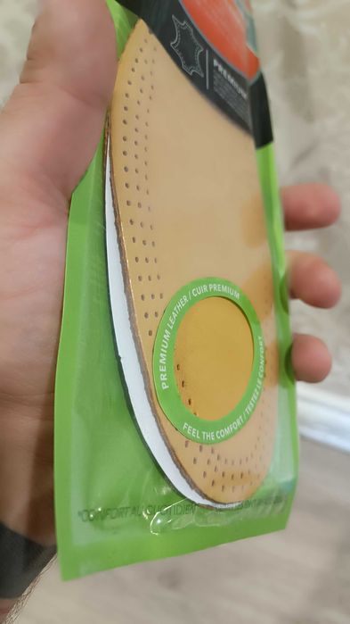 Кожаные стельки Kiwi