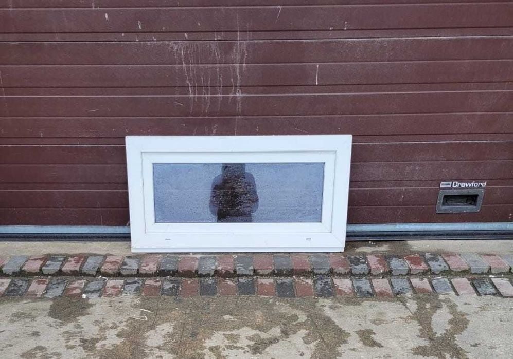 Okna leżace poziome pcv 124x60/64 Niemieckie DOWÓZ CAŁY KRAJ