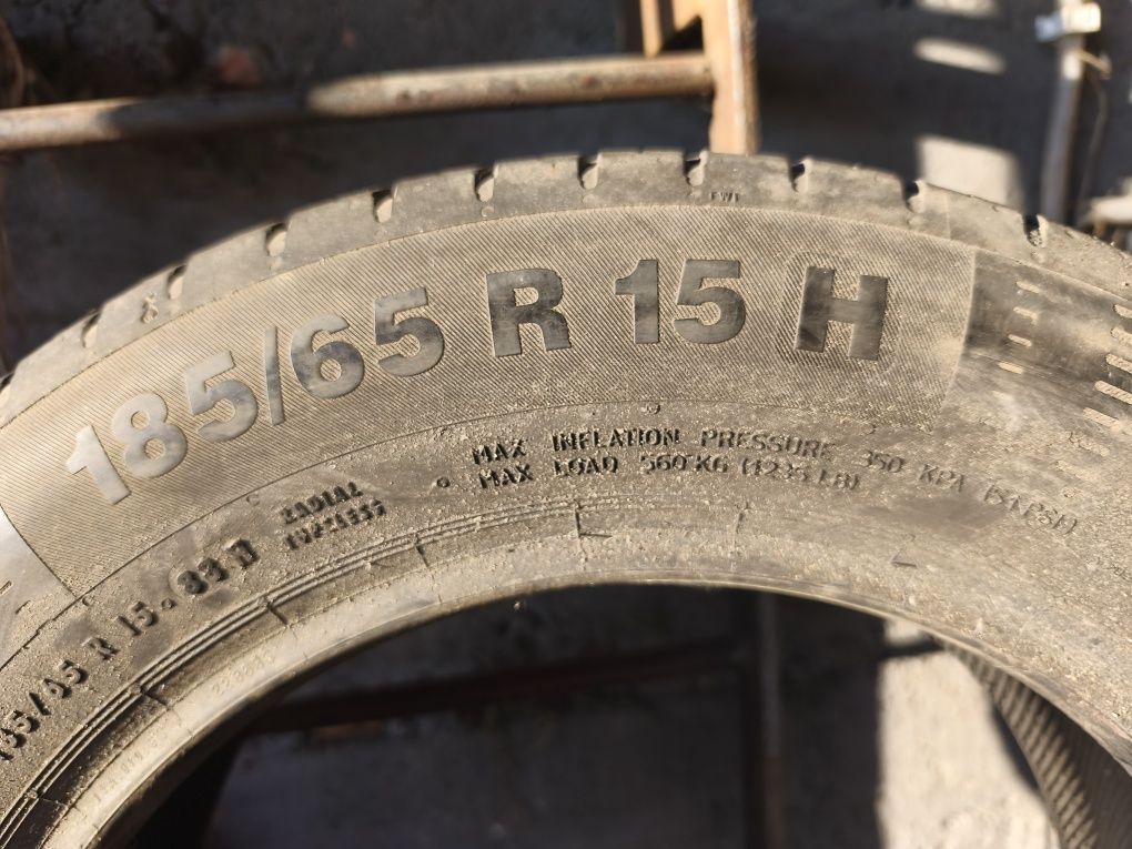 4x 185/65R15 opony letnie Continental