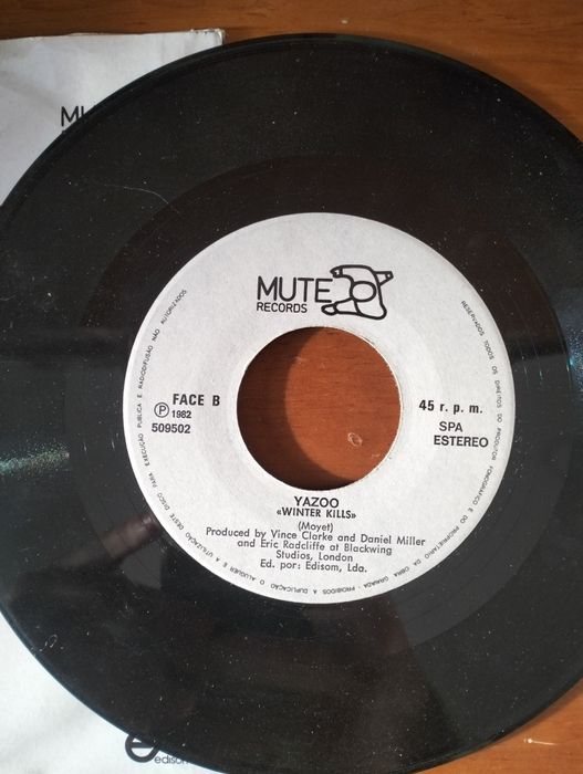 Disco de vinil single Yazoo