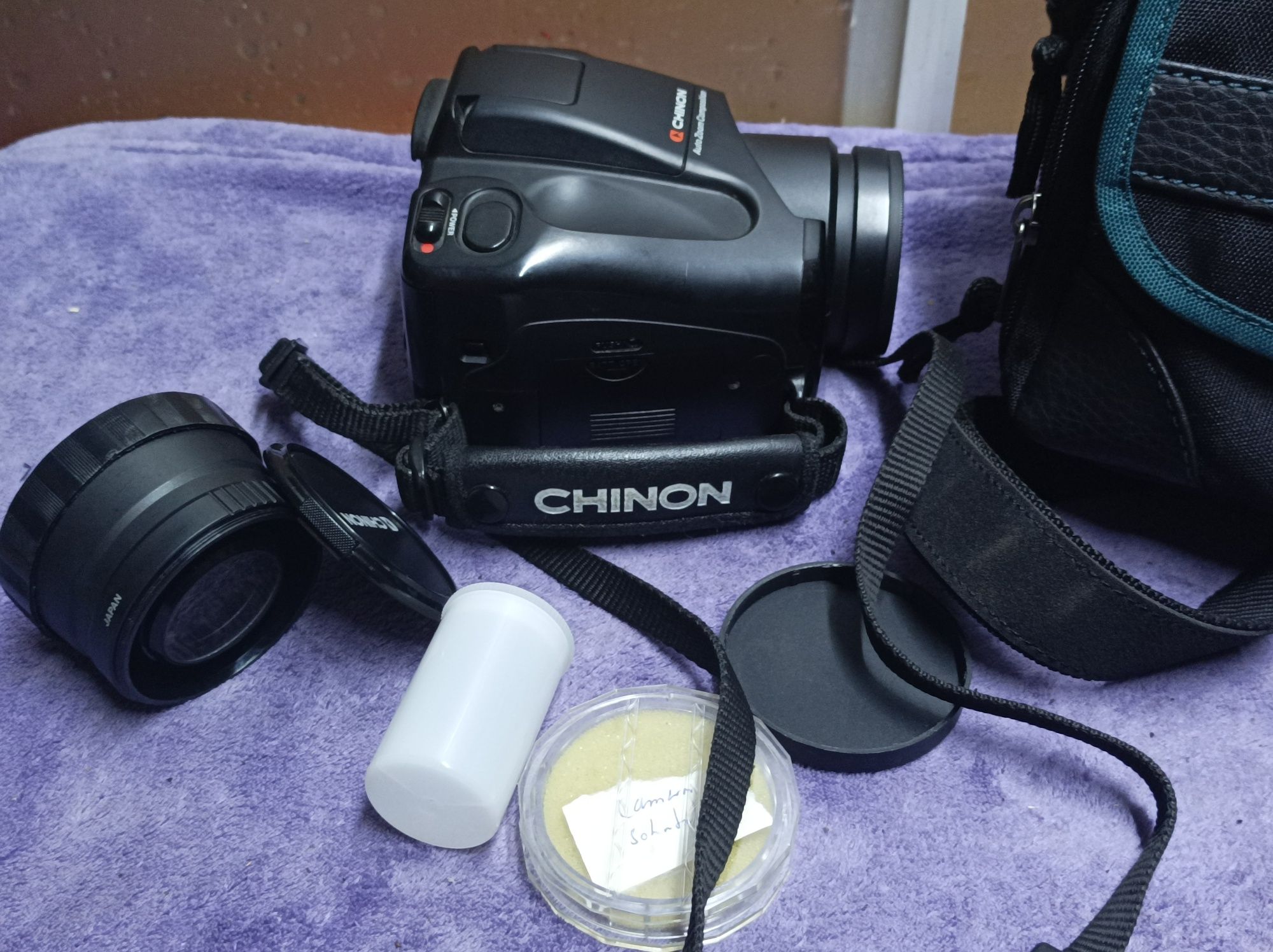 Aparat fotograficzny Chinon mod.GS-9, 38-110mm.Tanio!