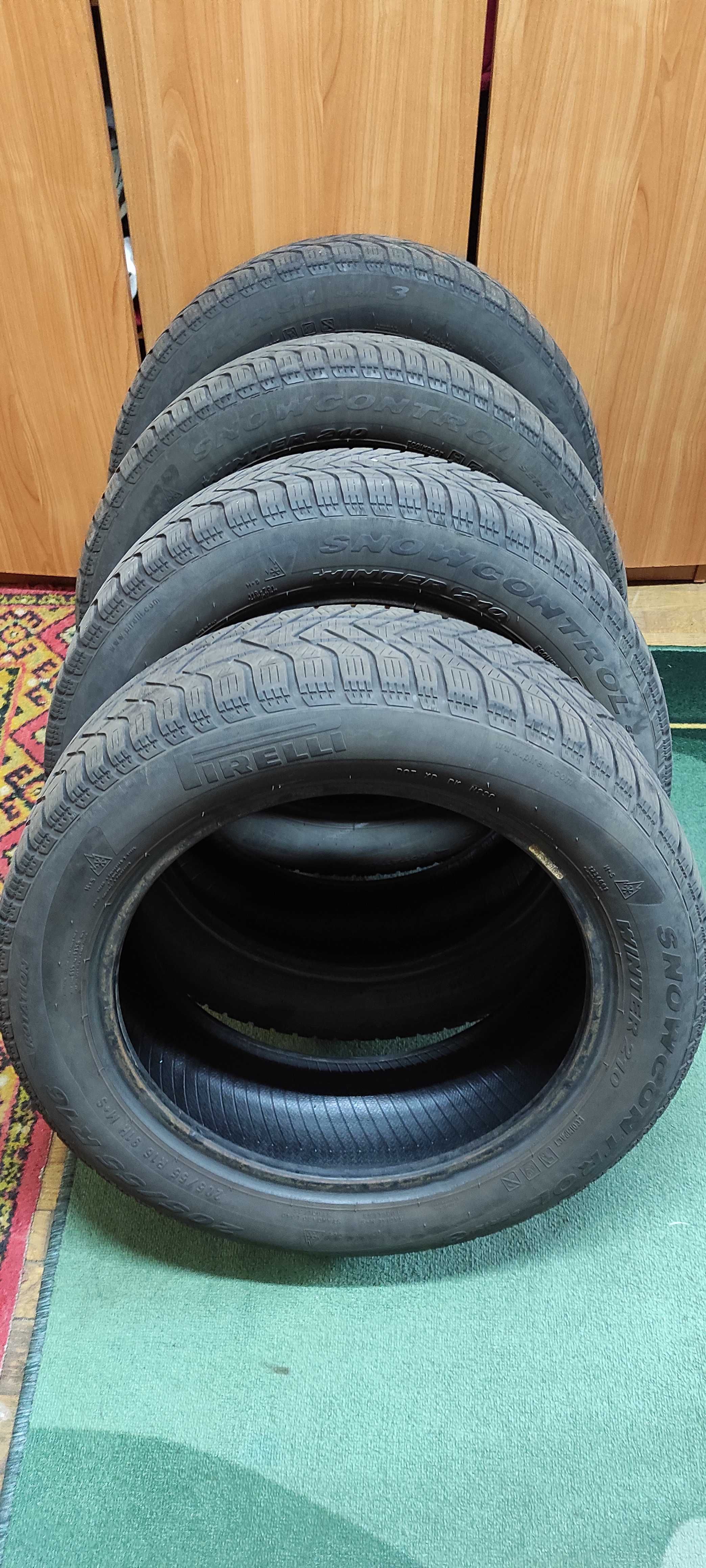 Комплект гуми зимової Pirelli snowcontrol serie 3  205/55/16 91Н