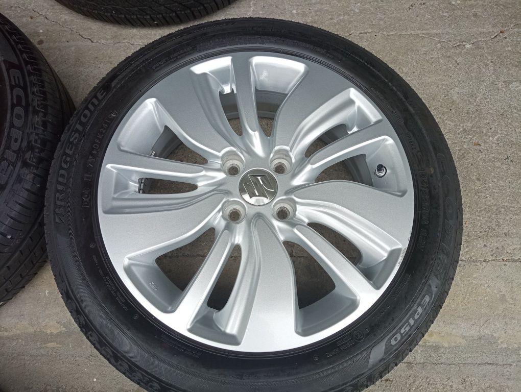 Suzuki Swift,Baleno felgi z oponami 185/55/16 oryginał z czujnikami