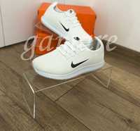 białe damskie nowe buty Nike na siłownię białe sportowe  Nike