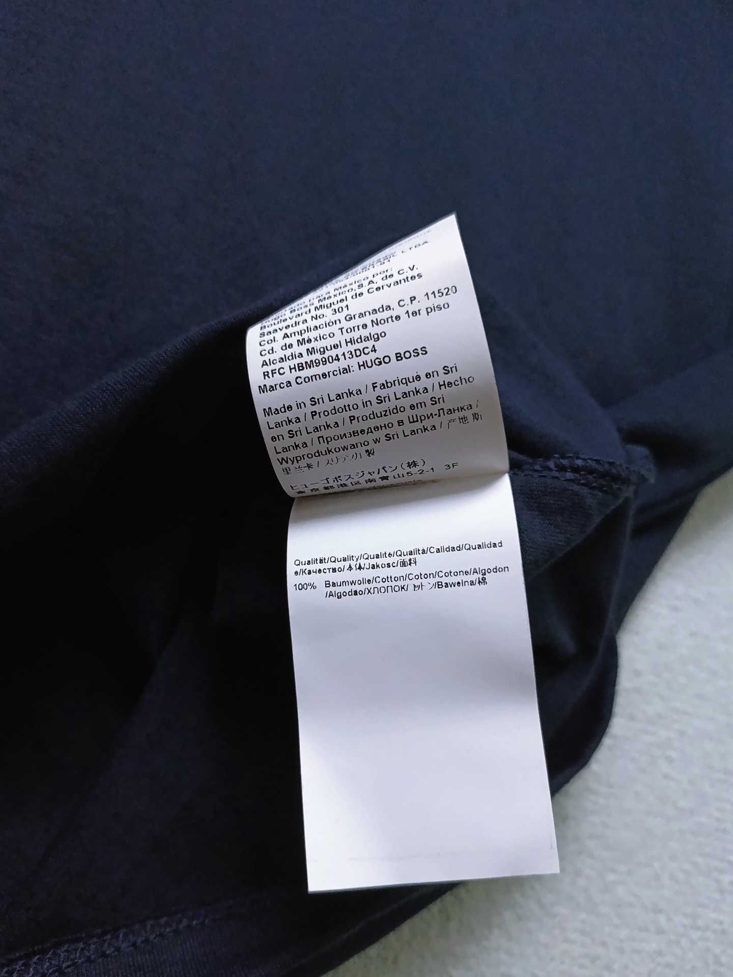 Hugo Boss XL Men's T-Shirt Regular Fit Navi Blue