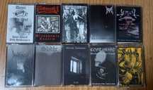Cassetes Death / Black / Thrash Metal para venda.