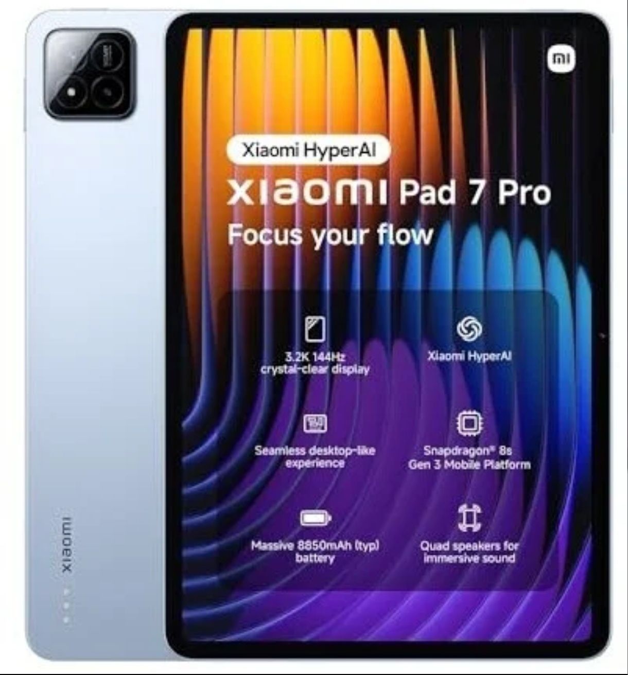 Xiaomi pad 7 pro 8/256Gb Blue (por abrir)