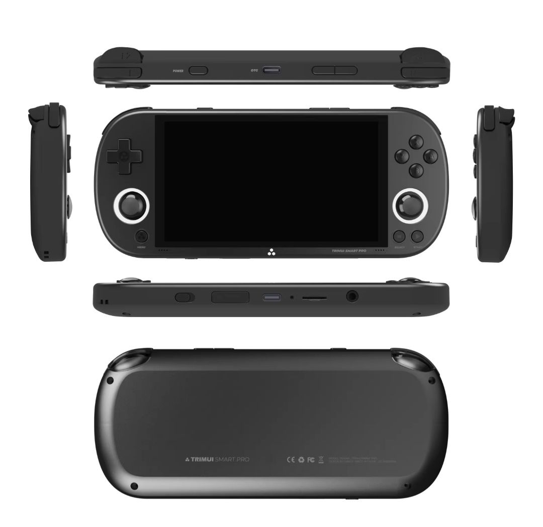 Ігрова топ ретро консоль Trimui Smart Pro. IPS,5000mah.Black/White#