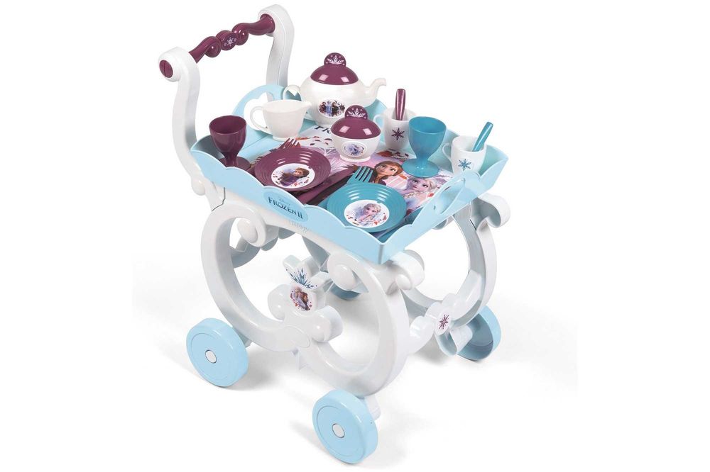 Дитячий Возик "Фроузен 2" з тацею, Smoby, 17 акс., 310517