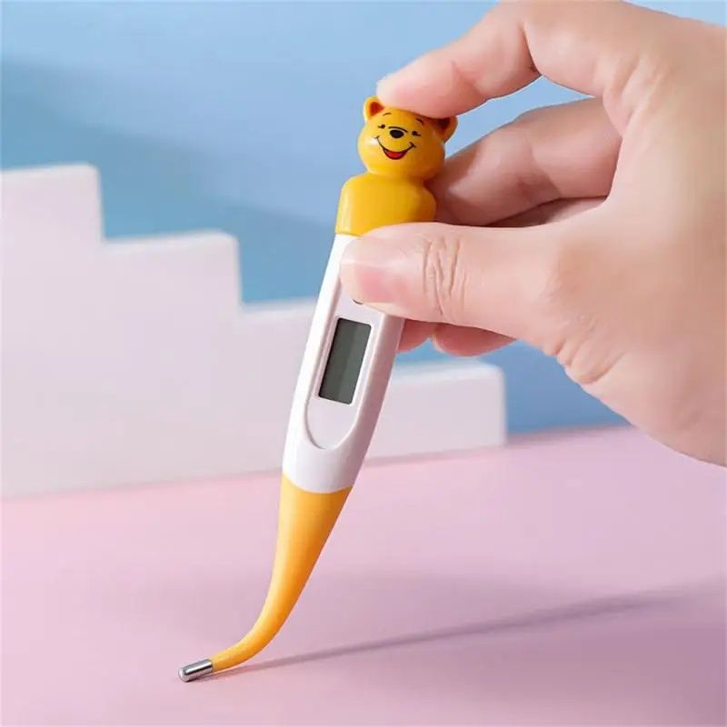 Електронний цифровий термометр для дітей із гнучким кінчиком.

Особлив