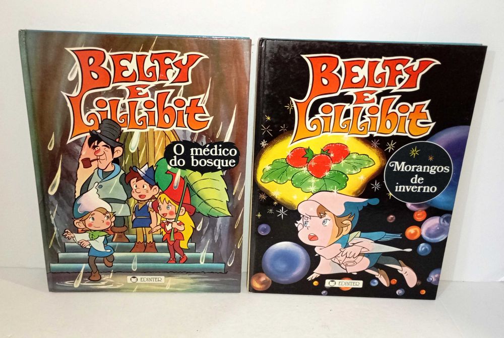 Livros da Coleção Belfy e Lillibit (mais na restante foto)