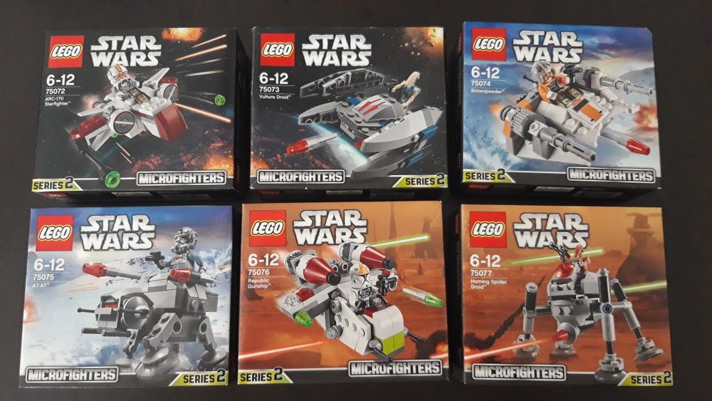 LEGO Star Wars Microfighters séries 1,2,3,4,5