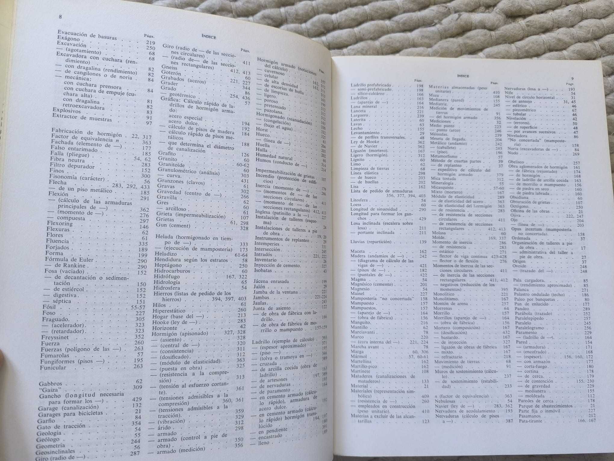 Livro "Tecnologia Construccion" de G. Baud