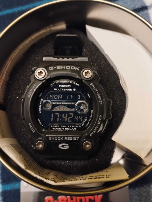 Casio G-shock GW-7900B-1ER czarny negatyw