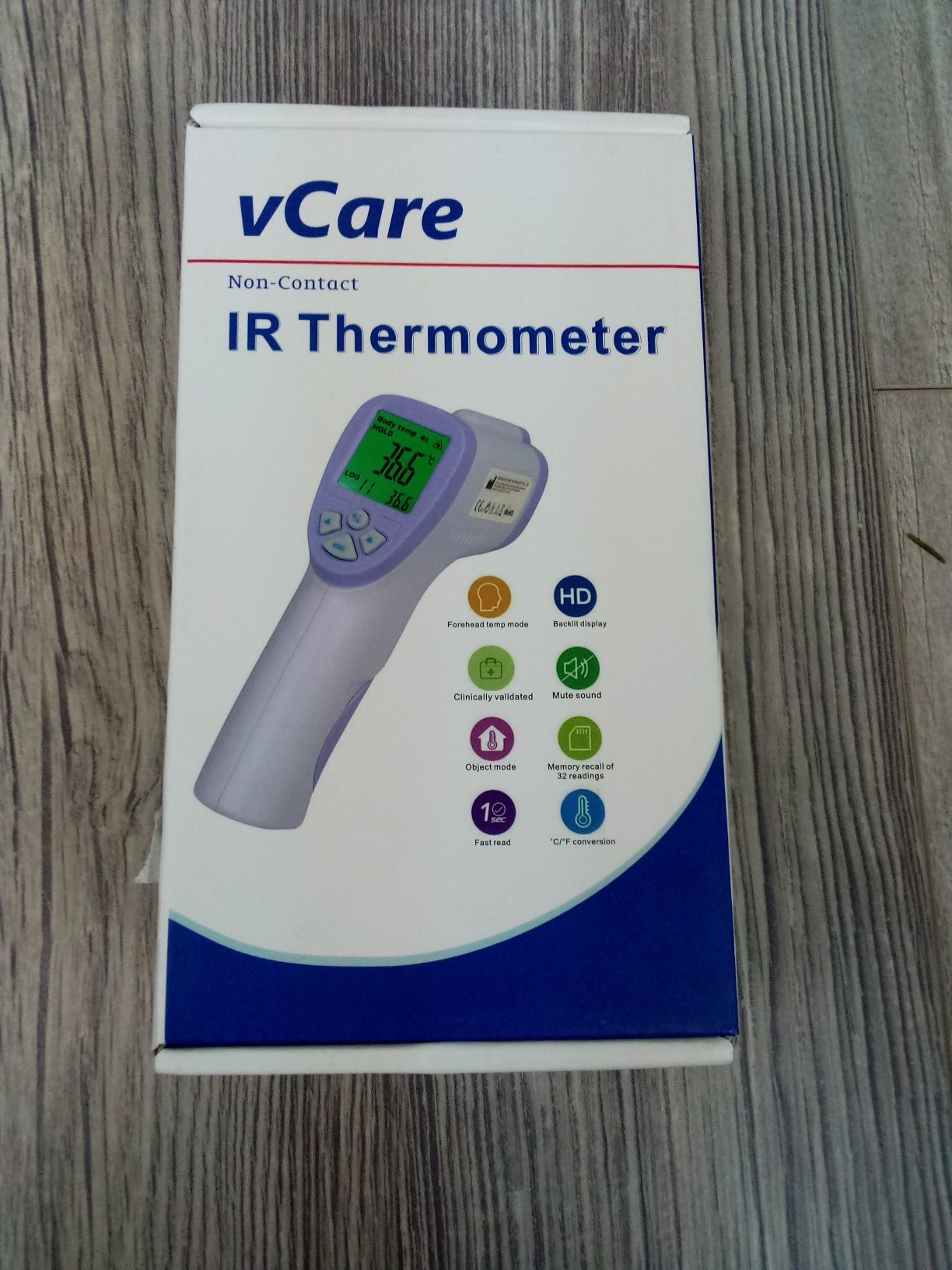 VCare non-contact IR termometr bez dotykowy