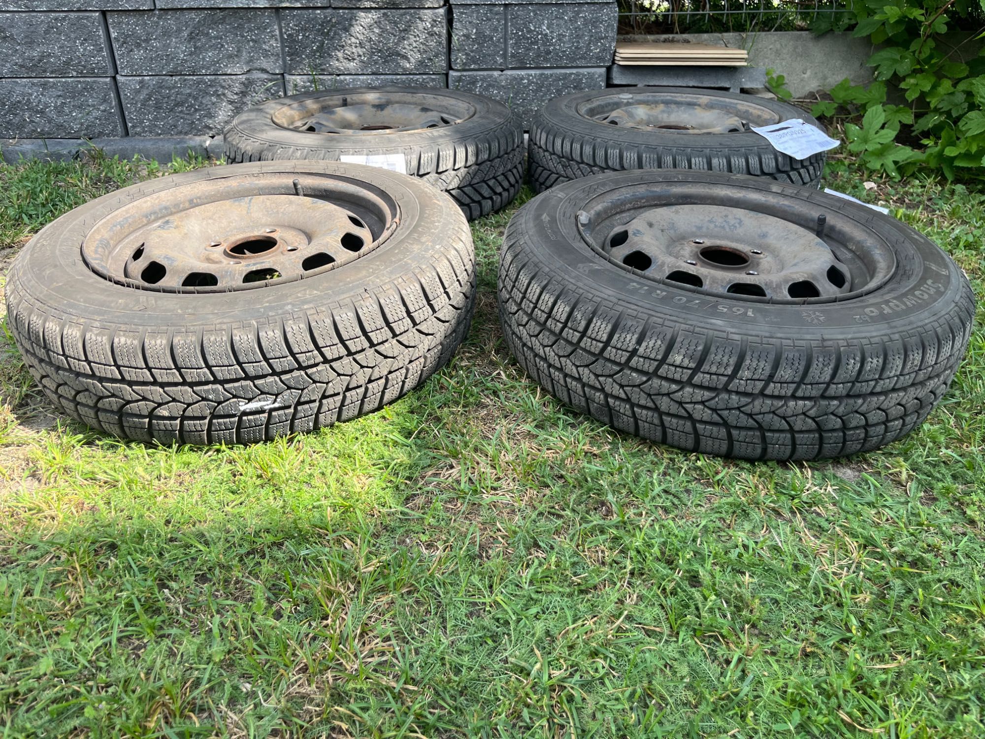 Komplet kół zimowych 165/70 R14