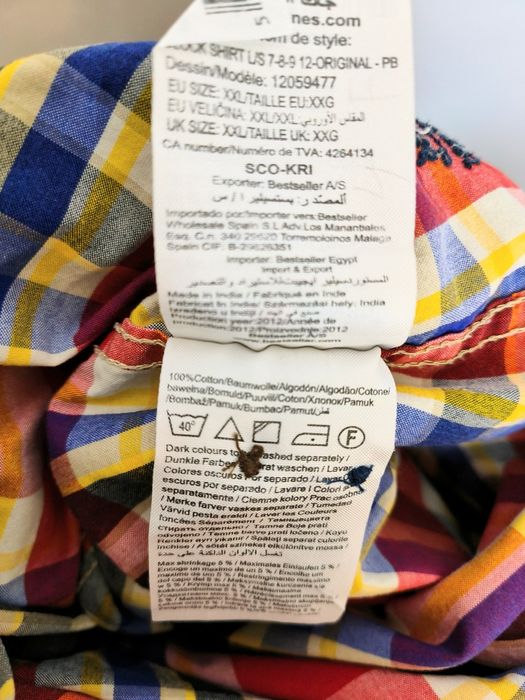 Męska koszula Jack & Jones Block Shirt Regular Fit XXL