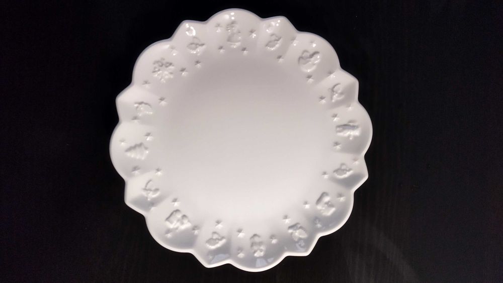 Prato Villeroy Boch - decoração Natal Toy's Delight Royal Classic