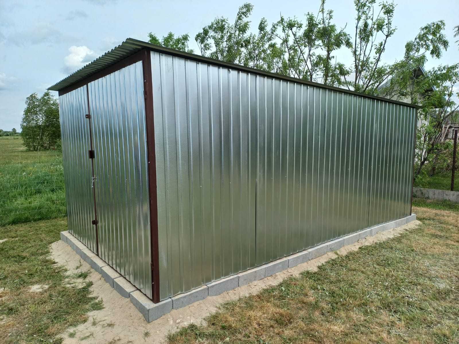 Garaż Blaszany 3x5 Schowek Producent