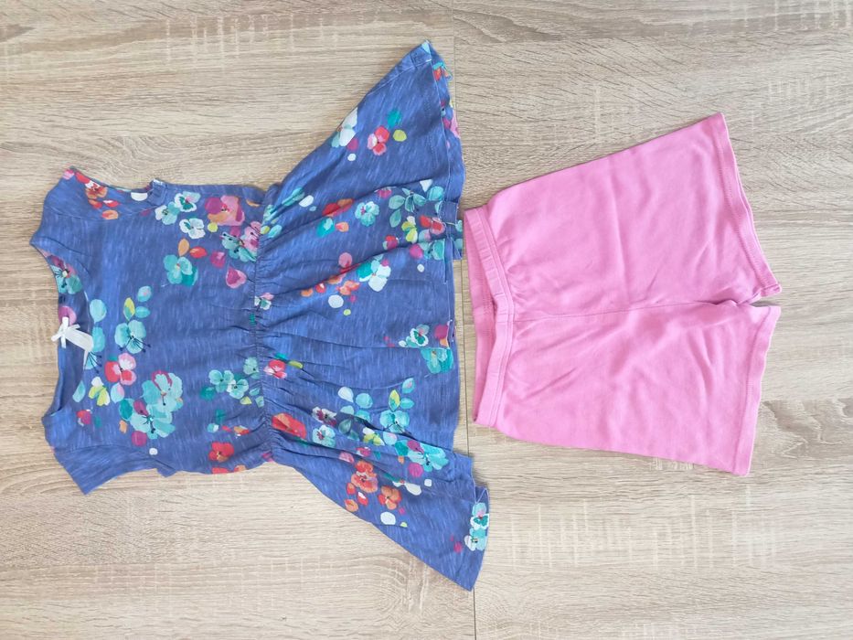 Tunika i spodenki dla dziewczynki