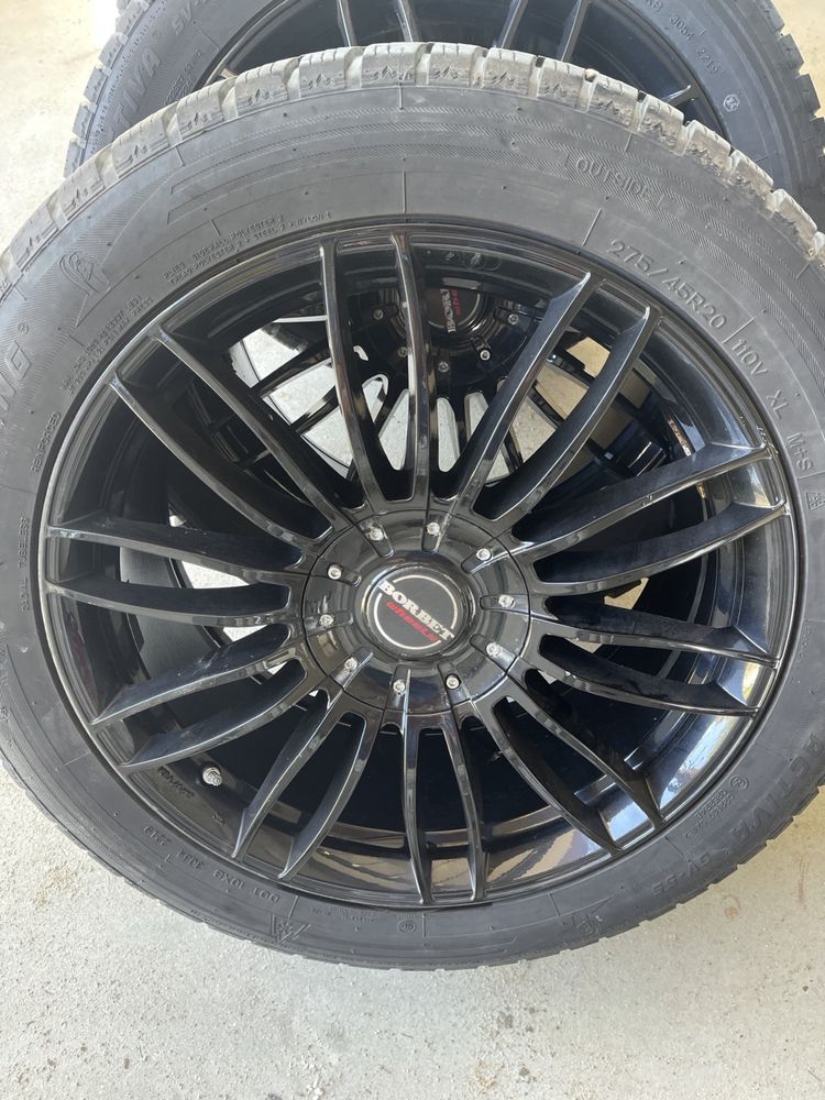Opony zimowe 275/45/r20 xl z alufelgami