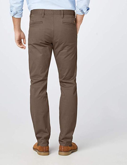 DOCKERS - Alpha Original Khaki - W33-L32 - Castanho