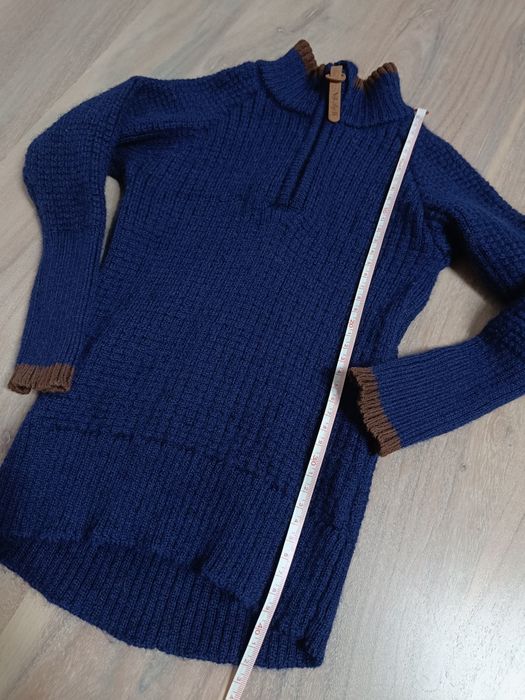 Vikafjell gruby wełniany sweter wool 2 lata