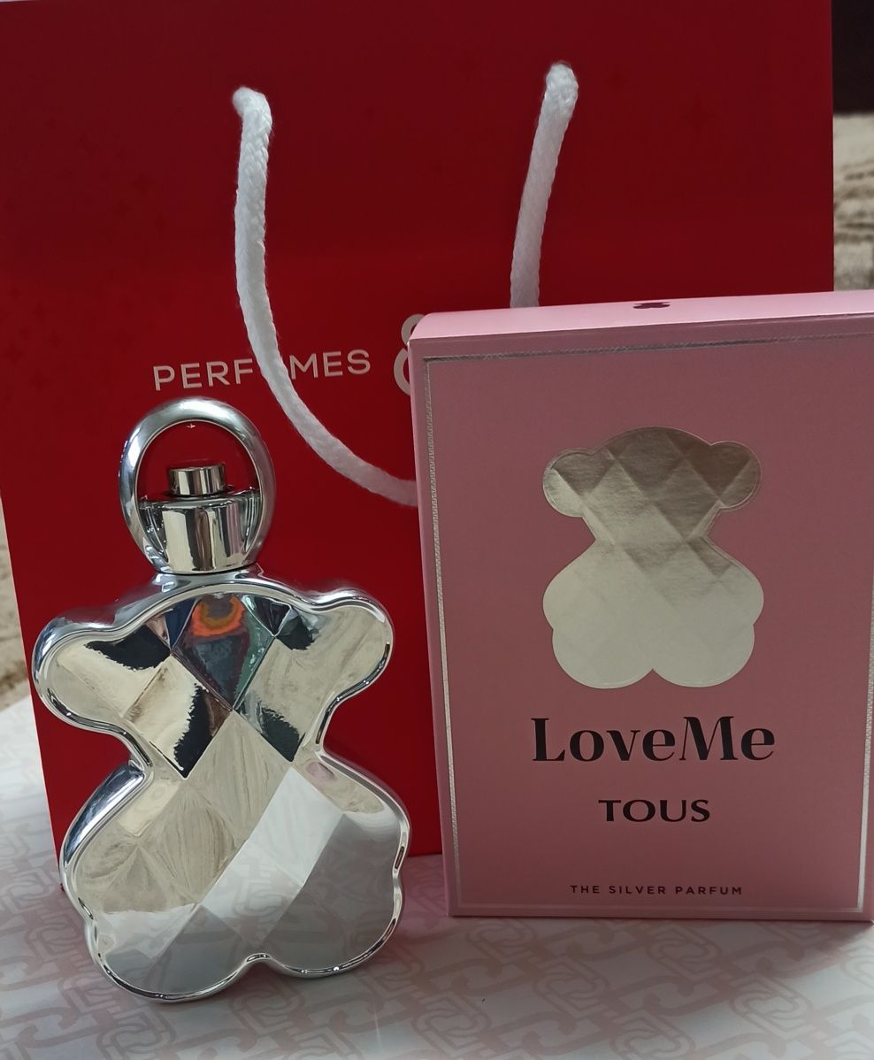Tous - LoveMe - The Silver Parfum - 90ml - Original - PORTES GRÁTIS