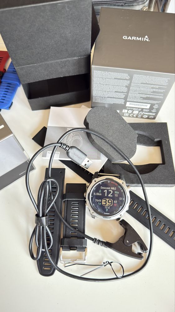 Garmin Descent Mk2 plus gratisy