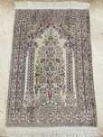 Qom - Ghoum - Perski dywanik z jedwabiu - Rękodzieło - 60 x 105 cm