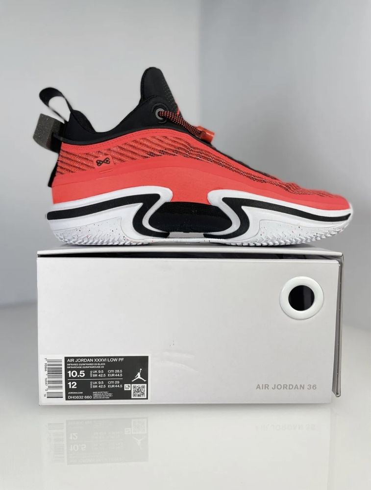 Баскетбольні Nike Air Jordan 36 XXXVI low red PF баскетбол