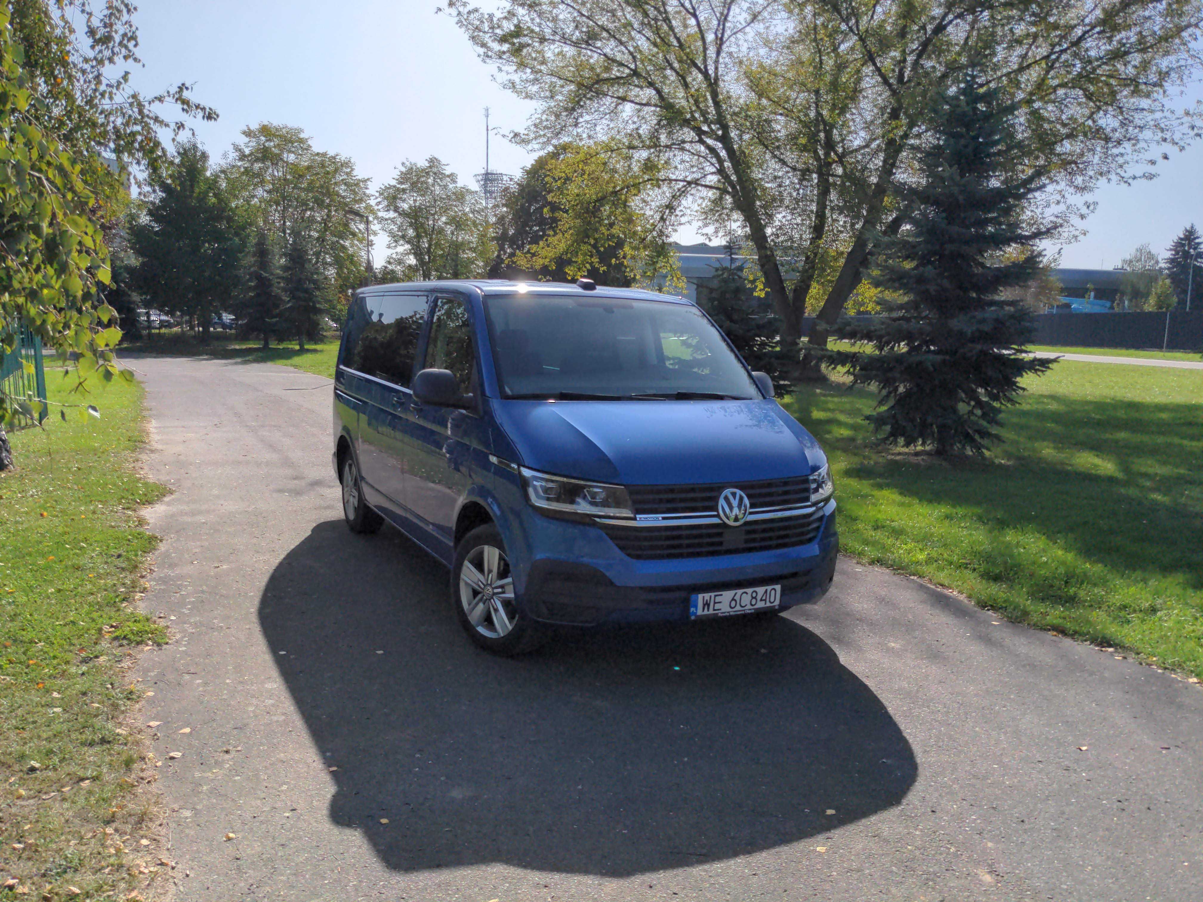 VW Multivan T6.1 2022 2.0 TDI Wynajem Busa Do Wynajęcia Auto Samochód