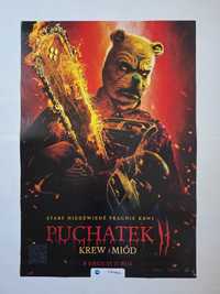 Plakat filmowy oryginalny - Puchatek - Krew i miód 2