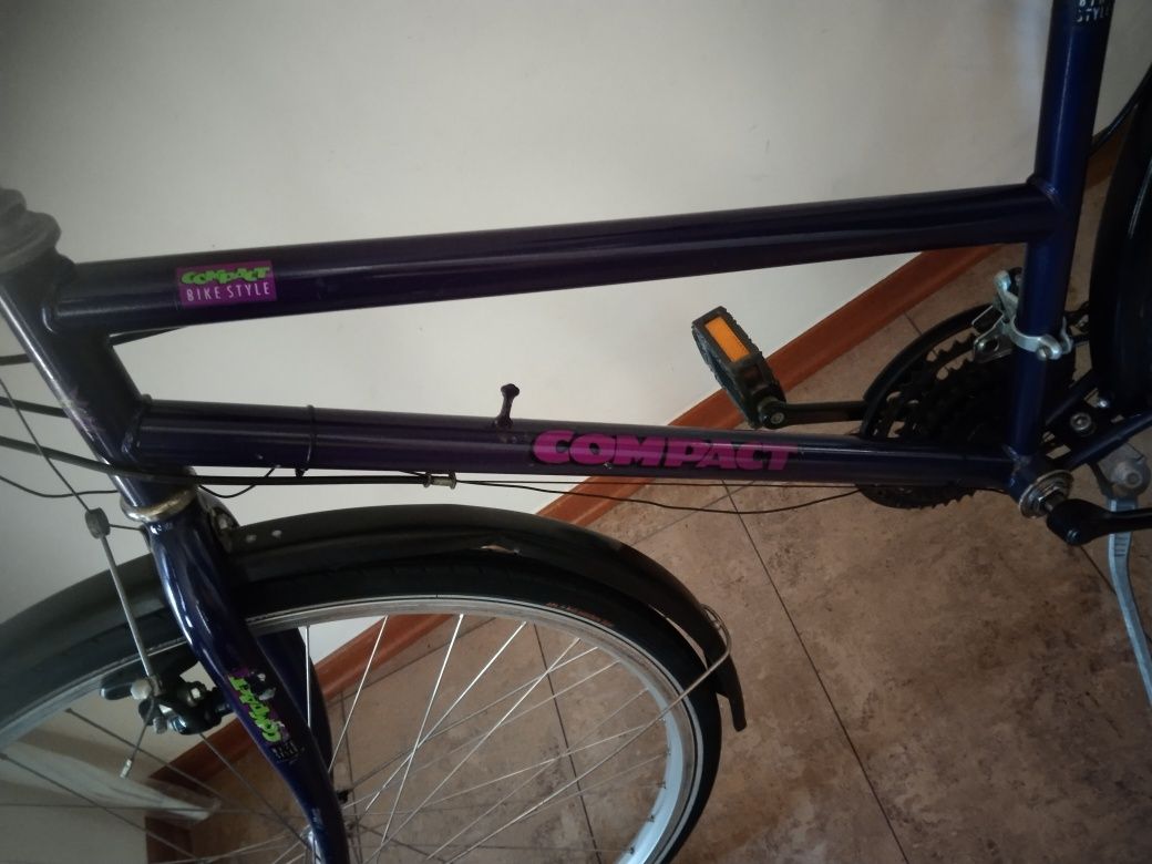 Rower damski miejski COMPACT koła 28 cala