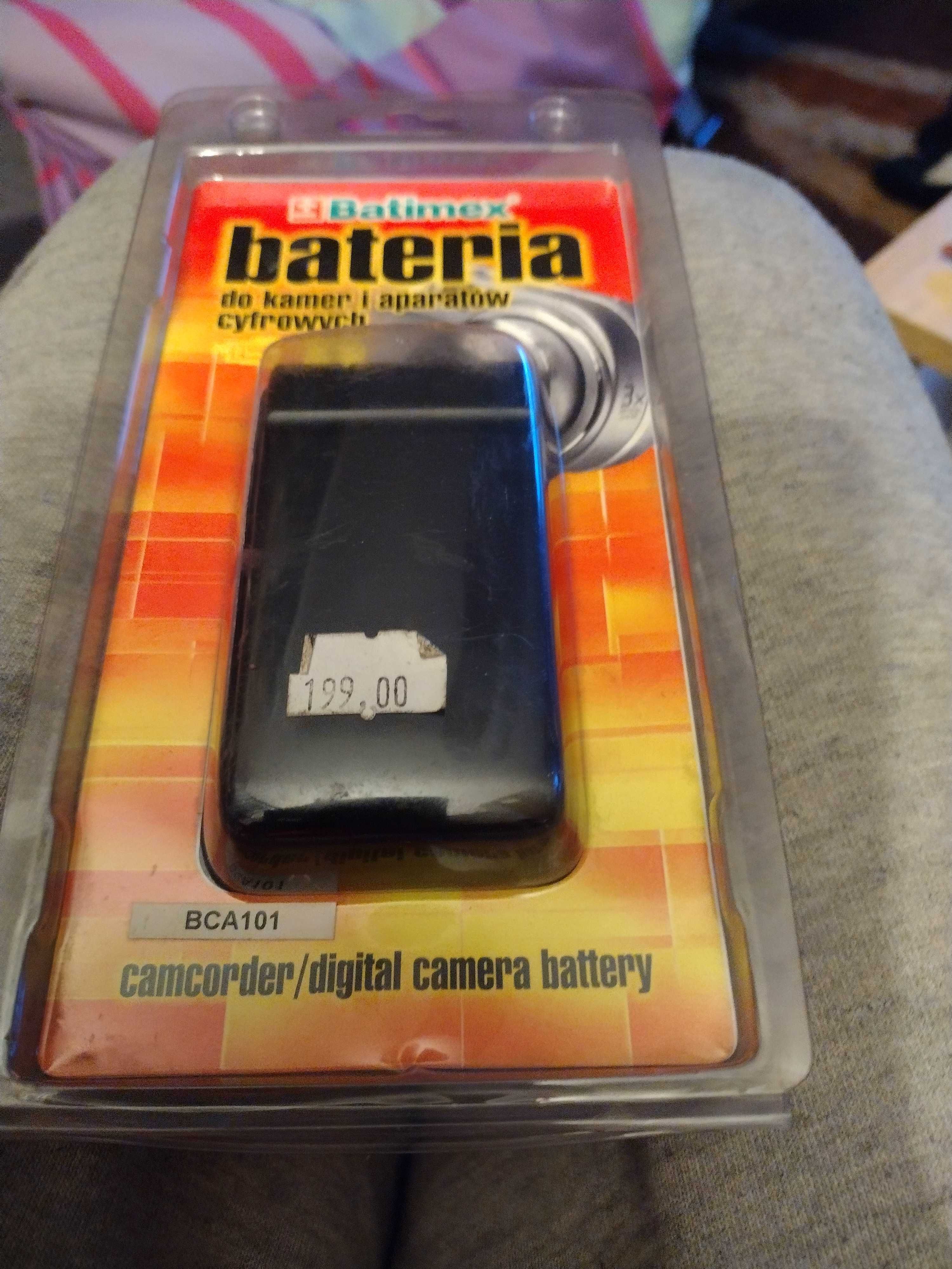 Nowa bateria do kamer i aparatów cyfrowych Batimex BCA 101
