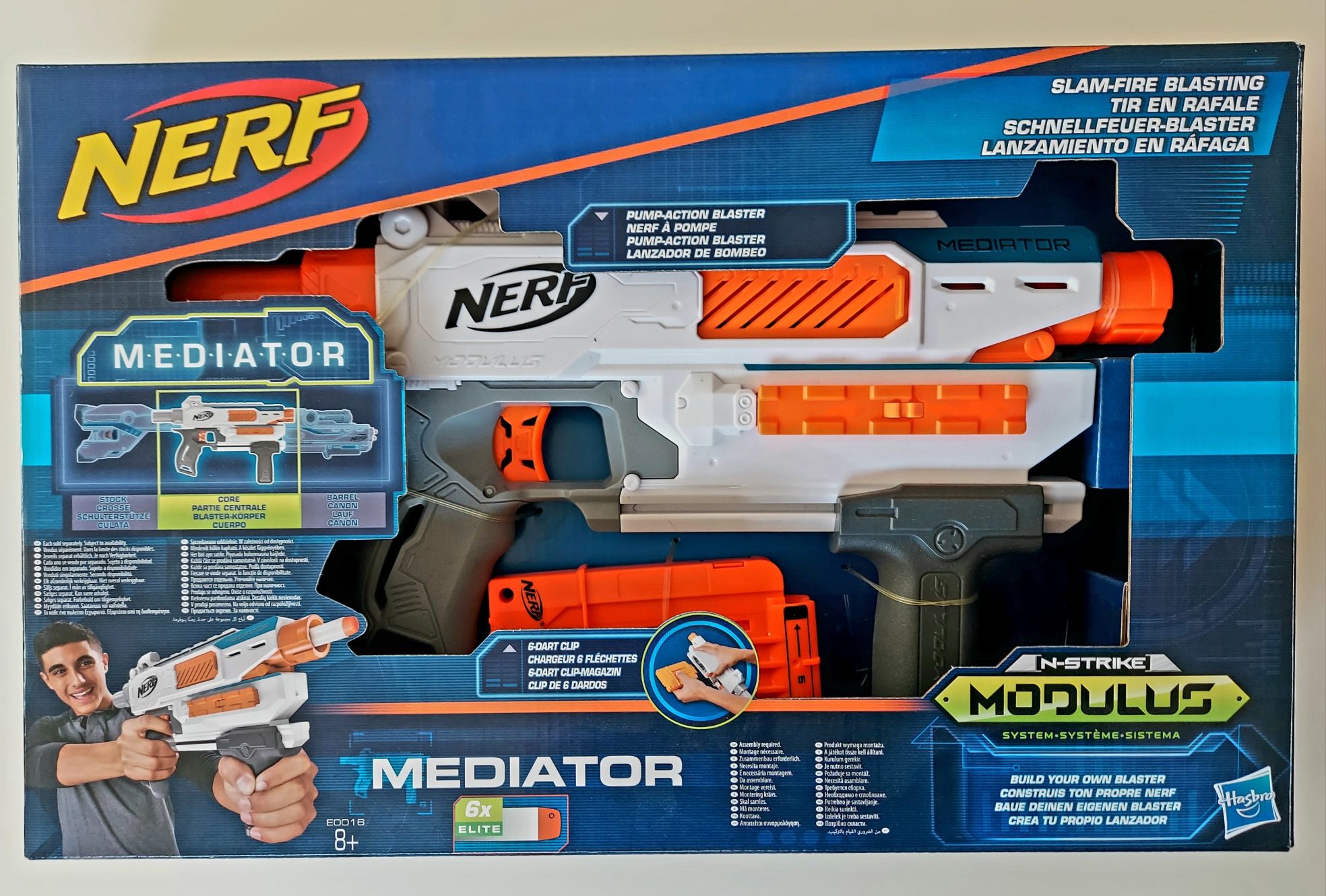 NERF N-Strike Modulus Mediator E0016 Hasbro - nowy