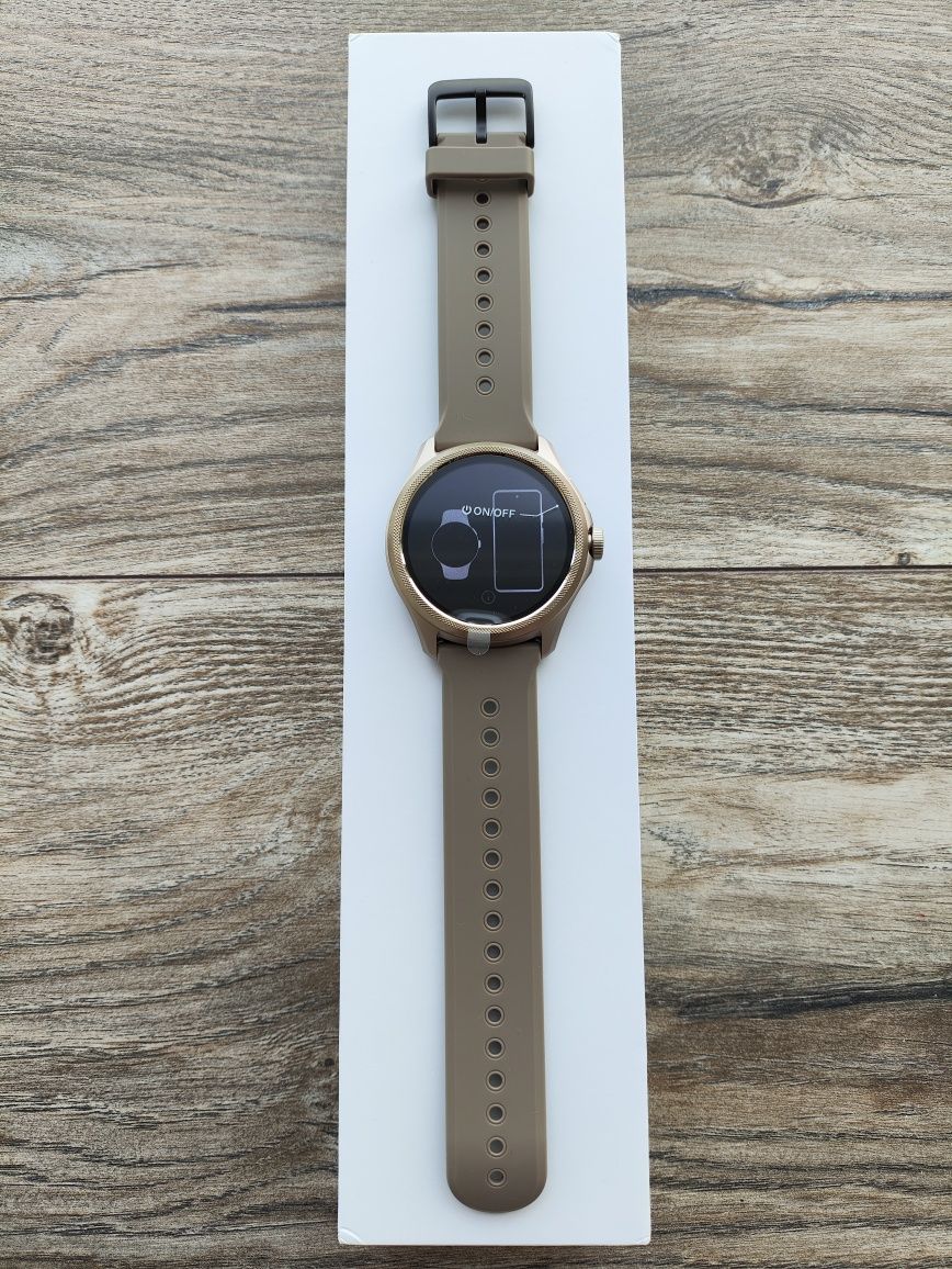 Смарт часы TicWatch Pro 5 Sandstone + стекло + ремешок