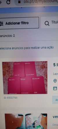 vendo 5 livros antigos de coleçaõ