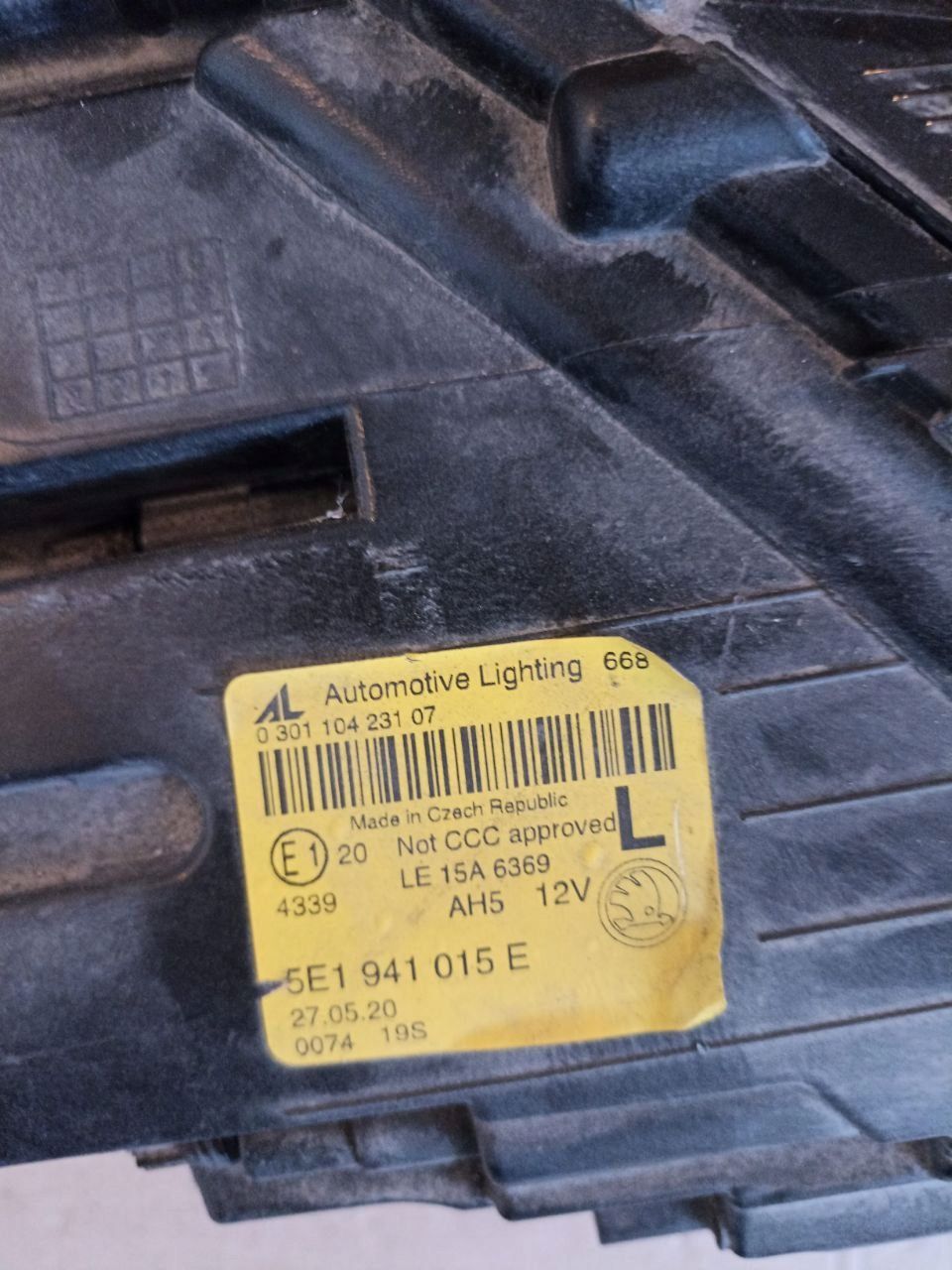 Lampa przednia lewa skoda octavia III lift 3 lift full LED Europa