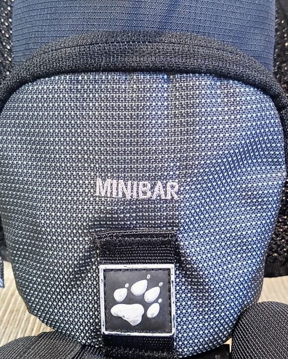 Saszetka na pas nerka Jack Wolfskin Minibar z miejscem na bidon