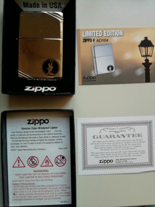 Zippo novo Reveler