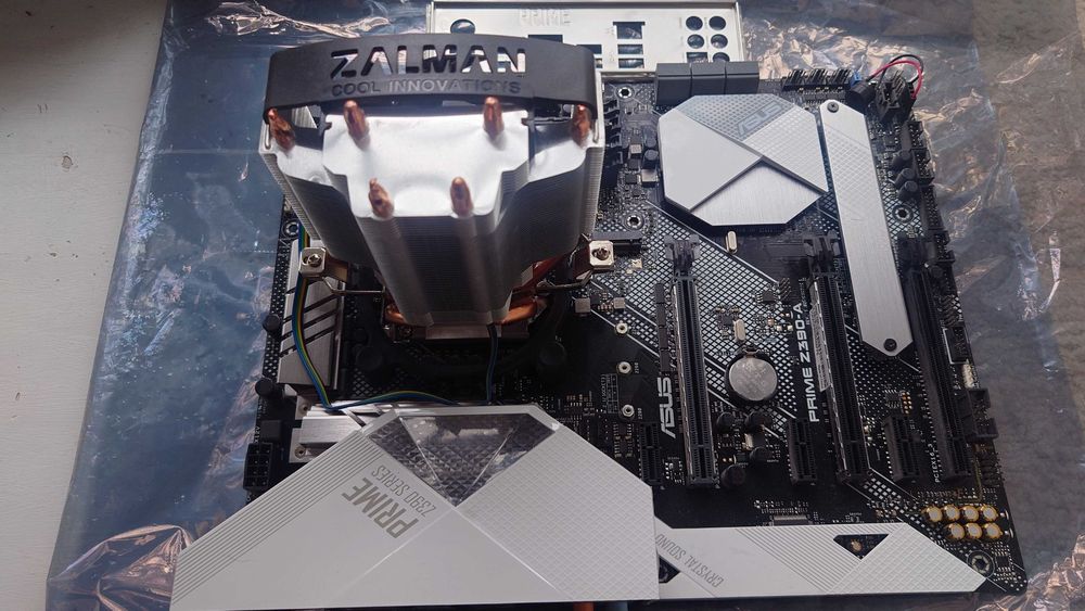 INTEL Core i9-9900K та MB ASUS Prime Z390-P  INTEL Core i9-9900K