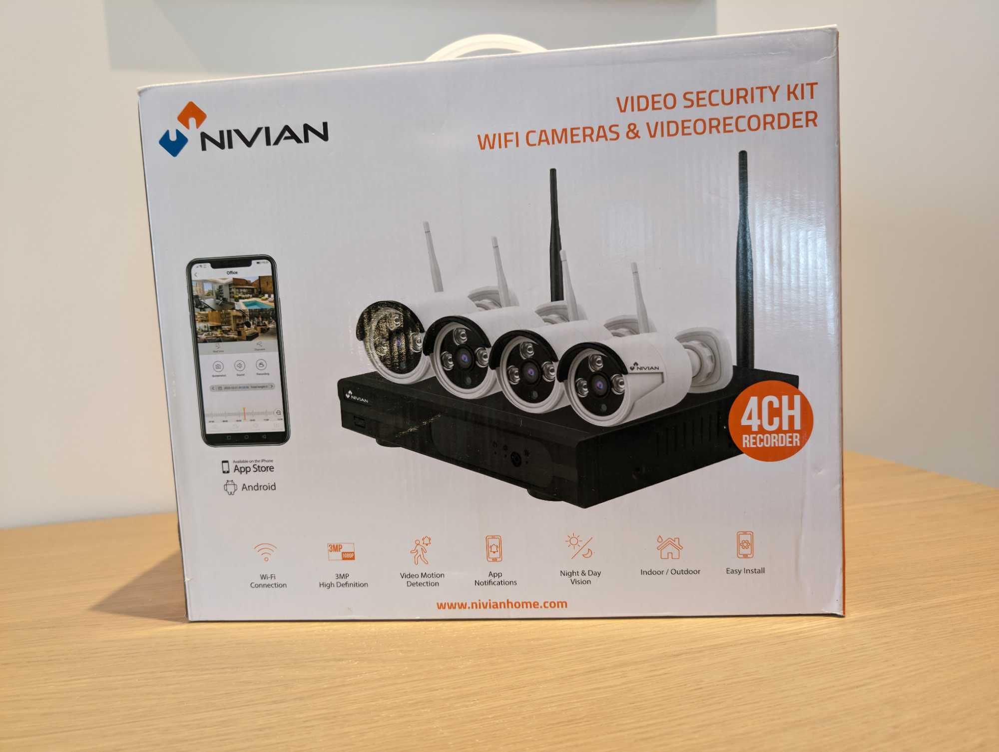 Sistema de videovigilância wireless Nivian