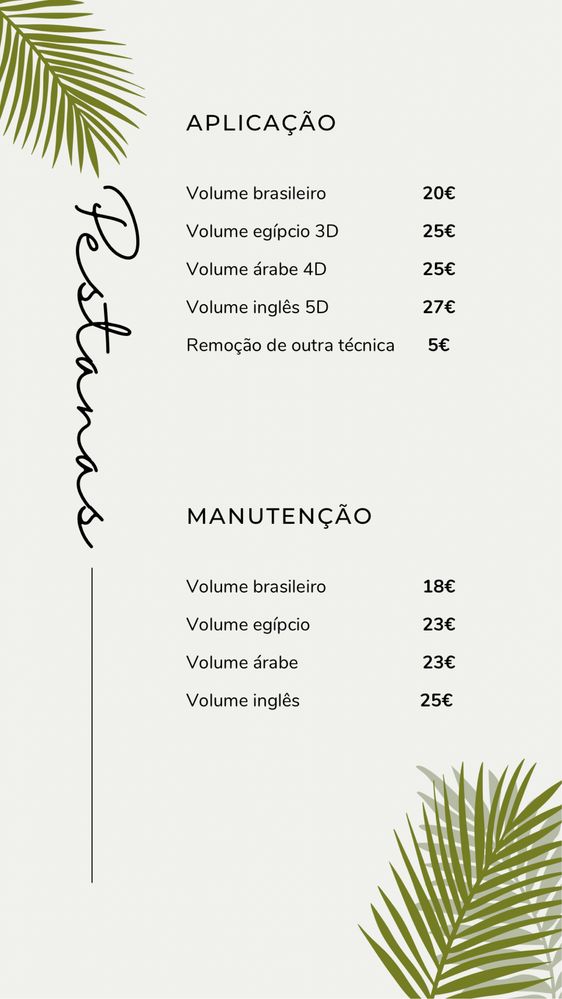 Extensao de pestanas