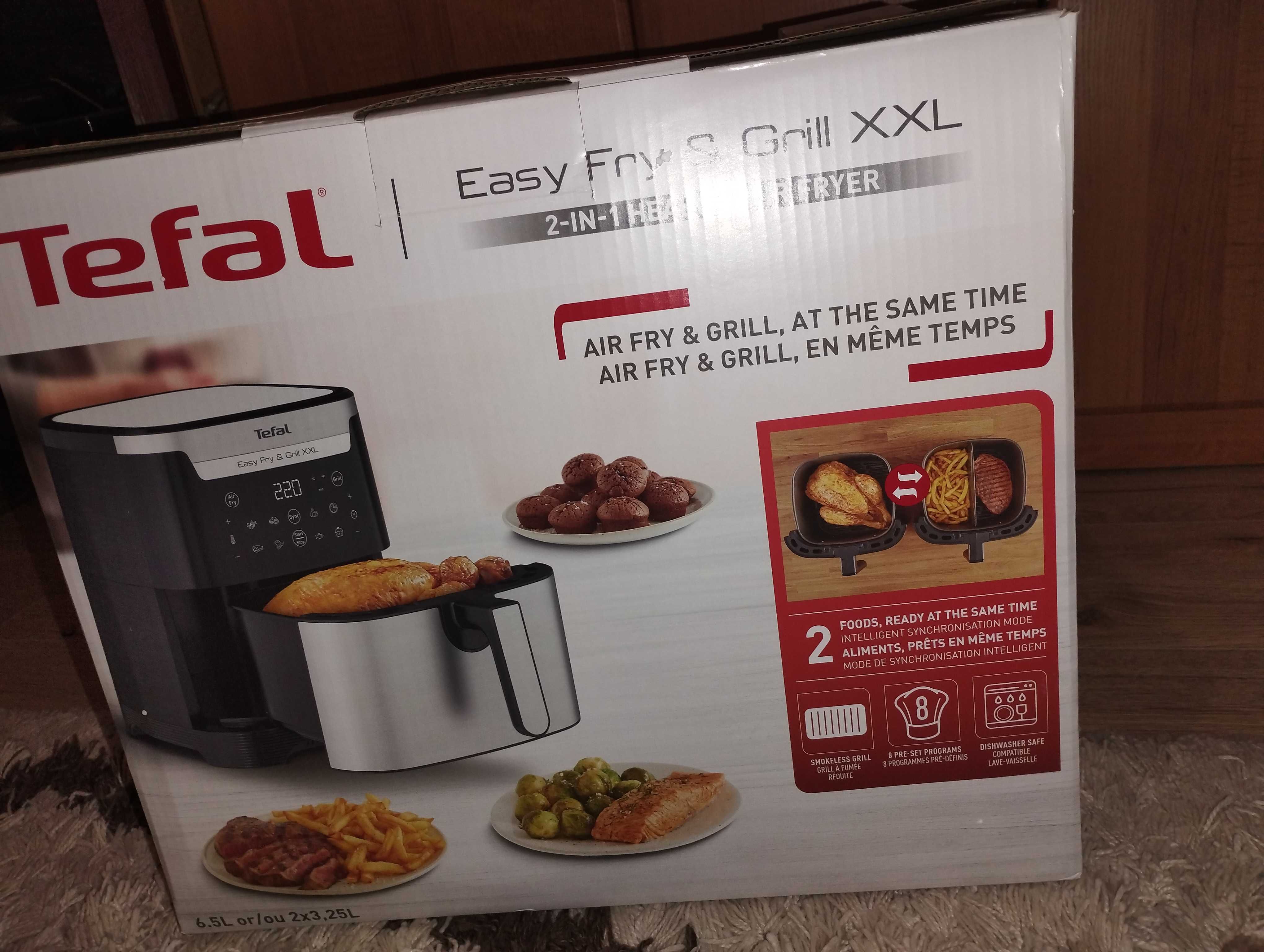 Мультипіч 2в1 Tefal Easy Fry & Grill XXL 6.5л