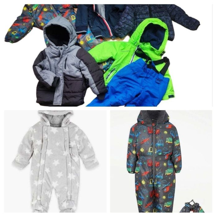 Одяг:демі, зима комбінезони,куртки 3-6 м,1-2-3.5 р.Matalan M&S George