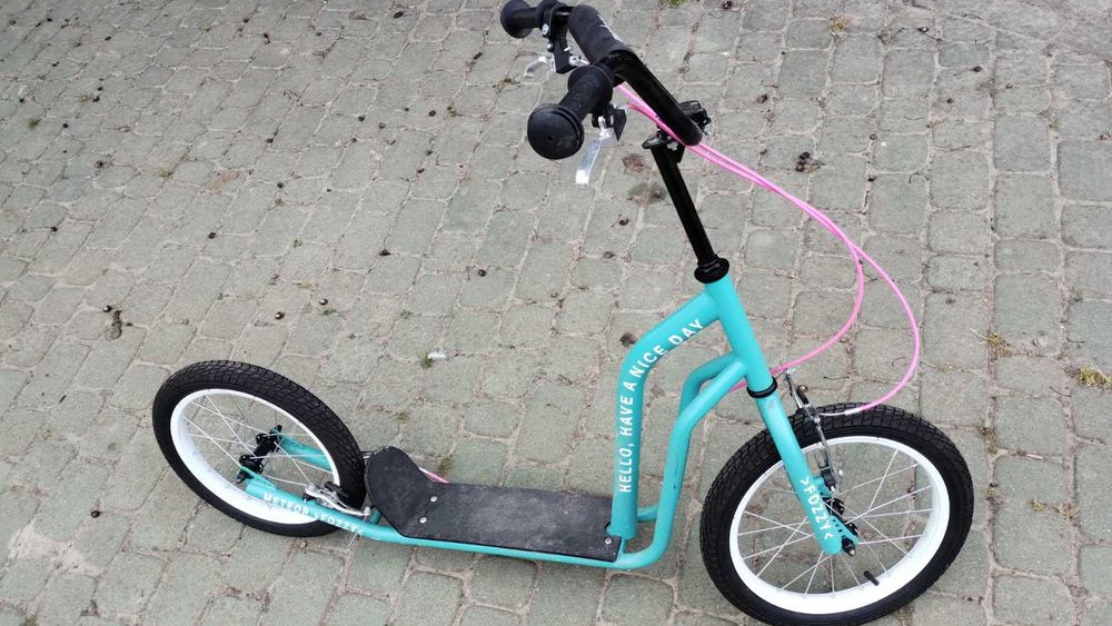 Hulajnoga dziecięca, duże koła