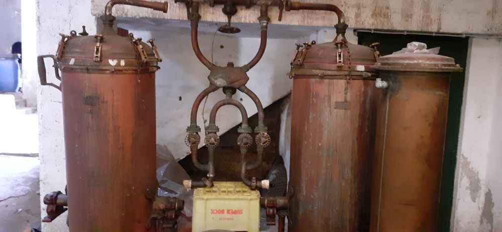 Alambique para destilacao