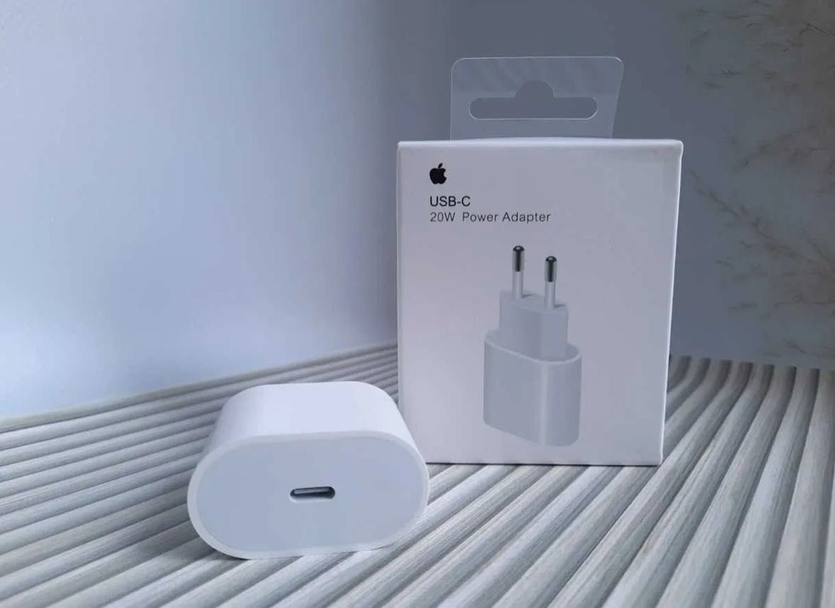  Швидкісна зарядка для iPhone, оригінл oem 20W + зарядний кабель 1m